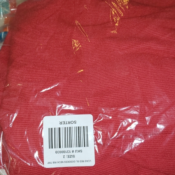 Torrid Red Ribbed Sleeveless Fluted Midi Dress Red 2X 18 20 - Picture 11 of 11